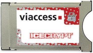 CAM VIACCES MODULE ICECRYPT PER CARD VIACCES PER DECODER E TV SATELLITARE CI